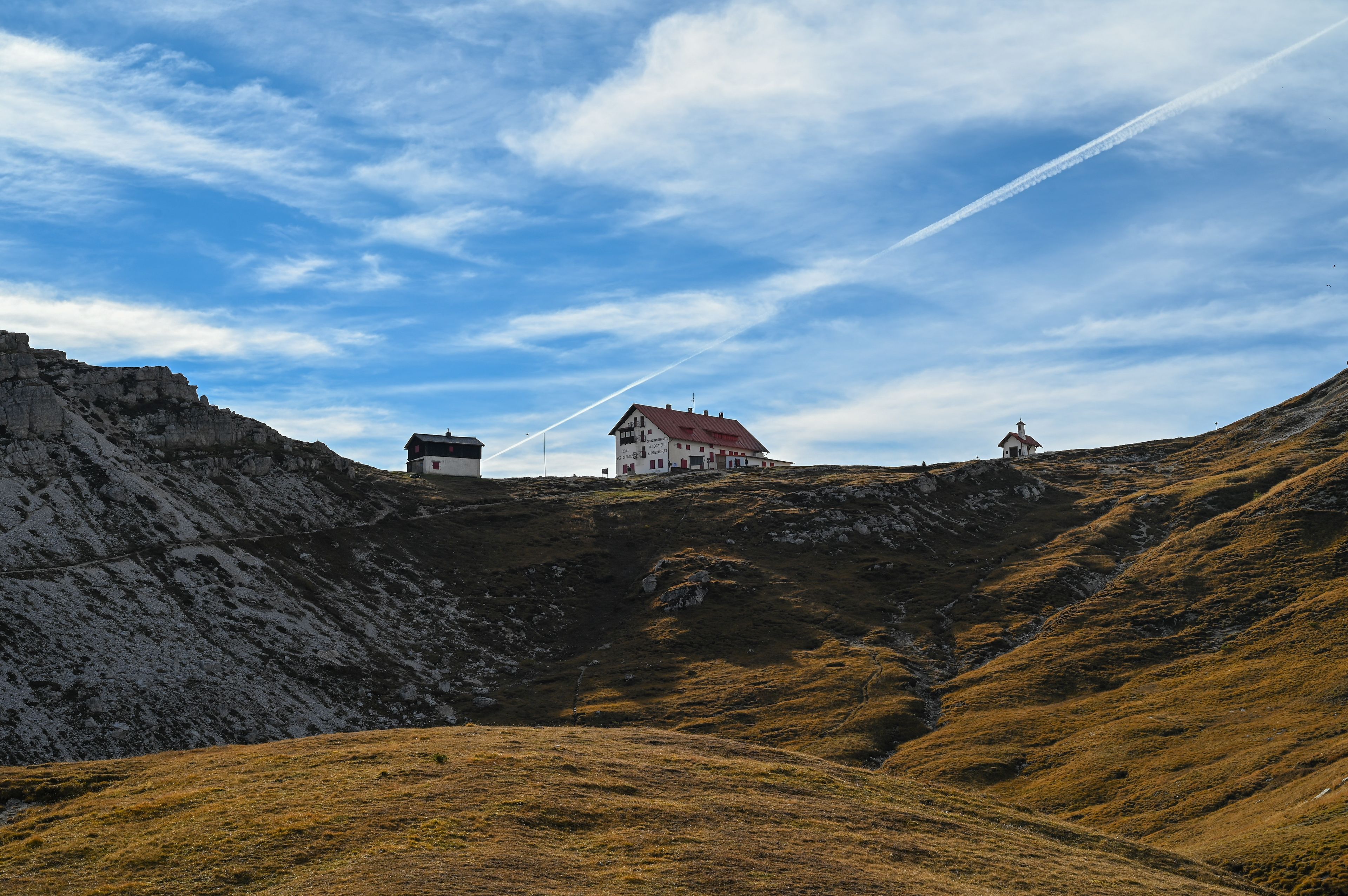 A hut in the alps